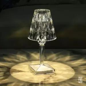 충전식 감성 크리스탈 다이아몬드 LED 조명 램프데코LED 인테리어 크리스마스라이트 전구 트리장식 용품 소