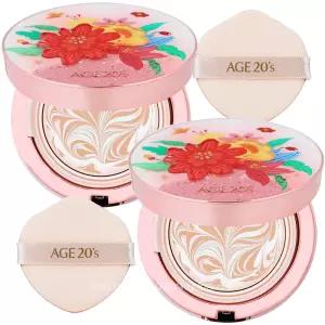 AGE20s 에이지투웨니스 에센스 커버팩트 플로라 23호 본품 x2개