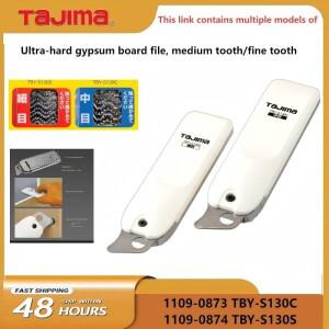 TAJIMA 1109 시리즈 TBY-S130C/TBY-S130S 석고 보드 파일 목공 도구 용 중간 미세 치아 핸드 플레인