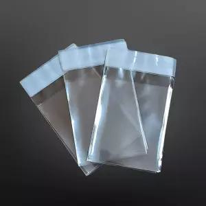 다용도 포장 비닐 접착 OPP봉투 30X45cm+4cm 200매OPP 속지 쿠키 식품 빵봉투 투명