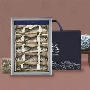 영광굴비 실속세트 10미 800g  채반 부직포가방 20cm내외)