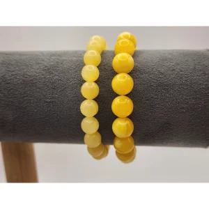 백련 호박 단주 합장주 8mm 10mm 자체제작 커플팔찌 불교팔찌 불교용품