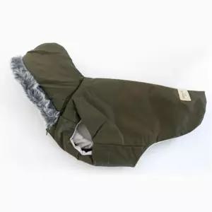 에어포스 패딩(카키)반려견외출복 개옷 강아지패션용품 개복 동물 점퍼 반려 예쁜 견옷