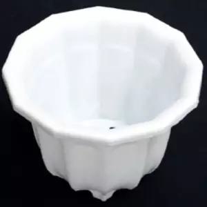 정화식물화분 유치원 다육 화이트꽃 슬릿 미니 대형 다육이 플라스틱 흰색 실내 분갈이