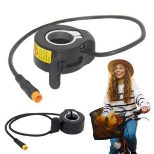 호환 Bafang BBSHD 가속기용 전기 자전거 엄지 스로틀 3 핀 속도 제어 시프터 커넥터 액세서리