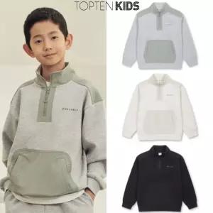 탑텐키즈 25년 남아 밸런스 울트라스트레치 화섬매치 스웨트셔츠 MKF1TR1401