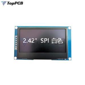 아두이노 라즈베리 파이용 OLED 디스플레이 모듈 2.42 인치 128x64 드라이버 IC SPI 3.3V 7 핀 스크린 보드