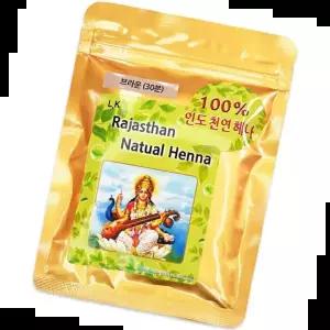헤나염색 인도 실크플로라 천연 헤나 염색 브라운 100g