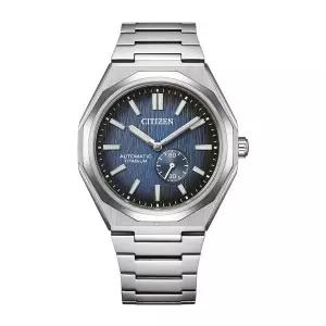 Citizen 시티즌 젠신 60 오토매틱 블루 다이얼 남성용 시계