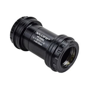 호환 스레드 인 카본 자전거 하단 브래킷 MTB BB 세트  밀폐 베어링 로드 크랭크 중심축 46/42x30-30mm