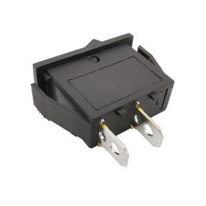 KCD3 로커 스위치 AC 16A/250V 2 ON-OFF 블랙 보트 핀 전기 장비