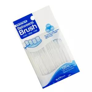 치간 칫솔 리필 5개 이물질 어금니 이쑤시개 치간치간브러쉬 휴대용 치석 플라그