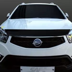 코란도C 후드 가드 스모그 본넷 버그 보호 몰딩 용품 익스테리어 자동차 외장 차량