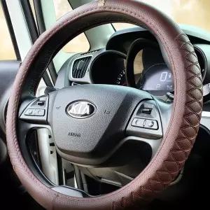 라렌토핸들커버(FLR-B6607)가죽 카바 카인테리어 새차선물 신선물 량용 자동 량용품 차량 장식