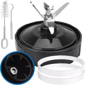 6핀 여성 닌자 블렌더 블레이드 교체 부품 BL450 BL480D BL482 BL456 하단 블레이드4인치 여성용 핀만