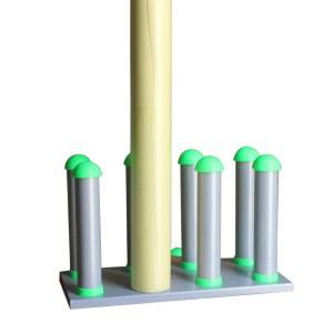시트지 필름 거치대 회전대 10구 종이롤 배경지 스탠드 자동차 꽂이 벽지 받침대 선반