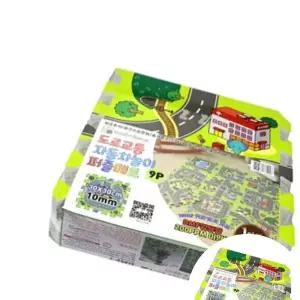 출산 IS-M 도로교통 자동차놀이 퍼즐매트 -T 9P