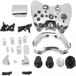 Microsoft Xbox 360 무선 컨트롤러 색상 실버용 OSTENT 풀 쉘 케이스 하우징