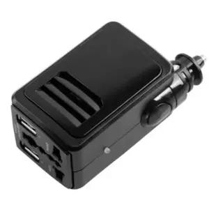 Coms 차량용 인버터 USB 2포트 유니버셜 전기 콘센트_WFGA9QG