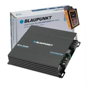 BLAUPUNKT BPAE602 2채널 AB급 자동차 증폭기 800W 최대 출력 180W RMS 브리지 크리스탈 클리어 오디오를