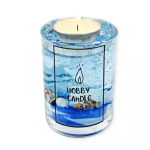 여름 바다 젤양초 만들기 - 1인(투명상자포함)