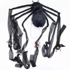 할로윈데이 대왕 작동 거미인형 소품 천정장식 할로윈파티용품 할로윈데코 귀신의집 할로윈캠핑 장난감