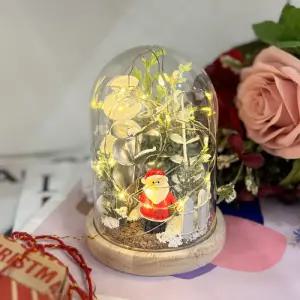 겨울 숲 산타 아크릴돔 만들기 4인세트