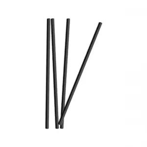 스트로우 일자(블랙) 7 25cm 10000개/빨대/스트로우/굵은빨대/일자/롱