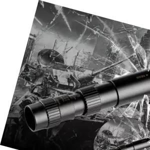 휴대용단망경 소형 라이트 나이트 슈퍼 망원줌 단안 망원경 300배