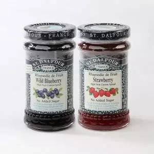 [샹달프]샹달프 과일잼 (딸기 170g / 블루베리 170g) - 2종 SET / 샌드위치쨈