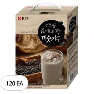 담터 검은콩 검은참깨 흑미 미숫가루 20g 120개 식사 혼밥 집밥 회식 즉석요리 한식