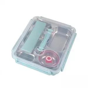 식판모양 SAFT3068 스텐 도시락통 5칸