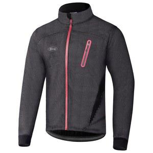 CGLRybO 겨울 워밍업 열 사이클링 재킷 방풍 방수 남성 러닝 산악 자전거 소프트쉘 코트