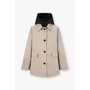 [VOV](마산점) 보브 패딩 후드 본딩 하프 자켓 (7156110003)