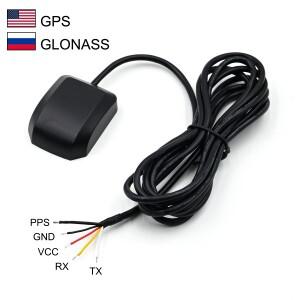 UART TTL 레벨 DIY 5핀 듀얼 모드 PPS GPS GLONASS 모듈 안테나 수신기 NMEA0183 9600 5V 1HZ 방수 IP67