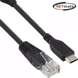 강원전자 넷메이트 USB2.0 C타입 RS232(RJ-45) 시리얼 컨버터 NM-UCR232 WEC0E05