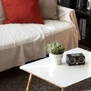 쌍문상회 좌식테이블 원목화이트 800 블 이지심플블