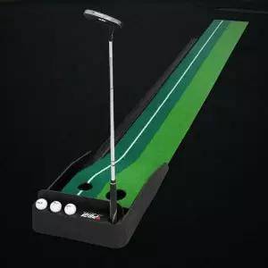 자동볼반환 2.5m 퍼팅매트 실내 골프 연습기