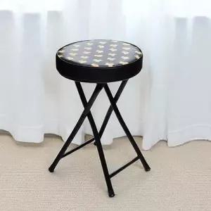 슈마켓 원형 쿠션 스툴 (곰돌이) WFJO757