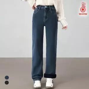 KARRA 히트기모스트레이트데님팬츠_A5W0814