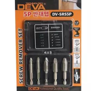 DEVA 반대탭 5P 세트 DV-SRS5P/ 히다리탭 볼트리무버 WEC77B1