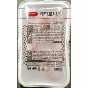 페페로니햄(에쓰푸드 냉동 1K)소시지 소세지 페퍼 페파 피자