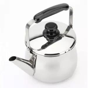 키친플라워 주전자 차망 스텐 티포트 티팟 5L 티폿 커피 실용적인디자인 심플 물주 넘침방지 다용도