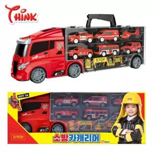 씽크 소방카 캐리어키즈자동차 역할놀이 소꿉 작동완구 장난감 모형 어린이
