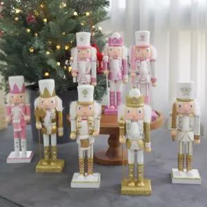 호두까기 인형 펄 병정 25cm (8type)인테리어소품 집꾸미기 홈꾸 방장식 매장 귀여운 장식품 선물용 카페