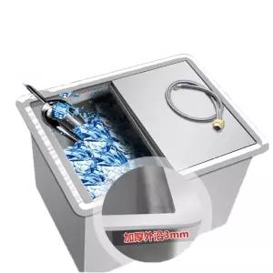 스텐 얼음 카페 아이스빈 보관통 제빙기 내경 보냉