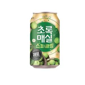 웅진 초록매실 스파클링 제로 350ml x 24캔