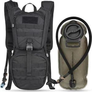 3L TPU 워터 블래더가 장착된 MARCHWAY 전술 몰 하이드레이션 팩 백팩 자전거 타기 하이킹 달리기 등반