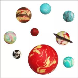 뉴 오물조물비누 태양계행성(+8개 세트)과학교구 실험교구 만들기 두뇌발달만들기 발전만들기 공부 만들기