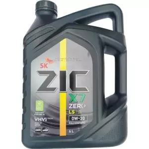디젤 엔진오일 0W-30 ZIC X7 고성능 자동차 오일 6L WFJNNZN